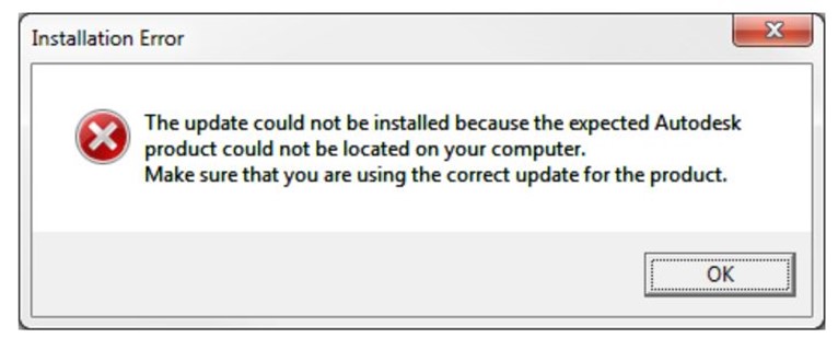 HƯỚNG DẪN FIX LỖI KHI CÀI ĐẶT UPDATE CÁC SẢN PHẨM AUTODESK